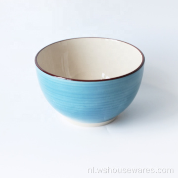 Pad Printing Bowl Aangepaste servies keramische steengoed